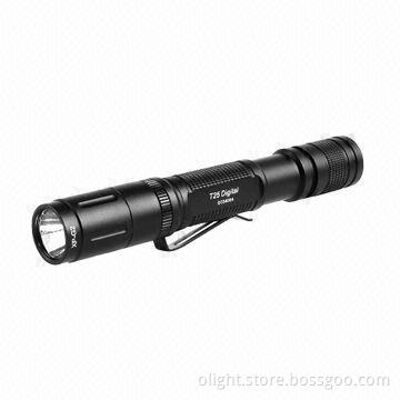 LED Flashlight with 250lm Maximum Output Lumens and Aluminum Alloy for Outdoor Activity